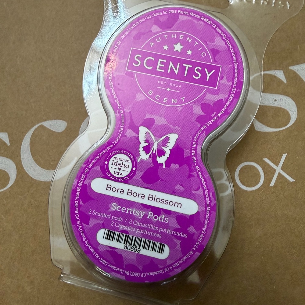 Scentsy Bora Bora Blossom Scent Pods - Rich Purple